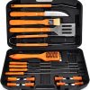 Grill Tools Set Outdoor BBQ Tools BBQ Spatula Griddle Kit Grill Accessories Set 3