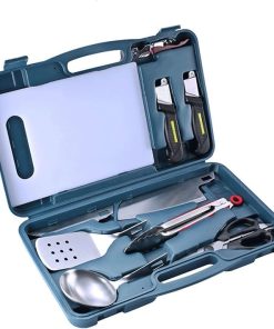 Grill Set Heavy Duty BBQ Accessories, BBQ Tool Set Grill Accessories with Carrying Case, Stainless Steel Grill Tools Set for Outdoor Camping Barbecue