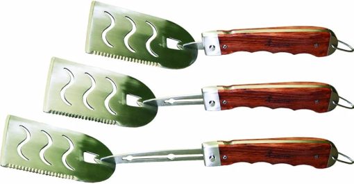 Montana Grilling Gear Retractable Grilling Spatula – Adjustable Length, 13-1/8" to 18" Heavy-Duty Stainless Steel – Ideal for BBQ – Easy Storage - Image 2