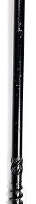 Big Timber BL14-50 Hex Washer head 5/16″ #14 x 14″ Black Log Screw, (50per Pack) 2
