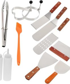 Milisten 1Set Barbecue Tool Durable BBQ Grill Accessories for Outdoor Cooking Easy to Clean Picnic Kit for Camping Lovers and Grill Enthusiasts