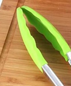 TEMKIN Tongs Stainless Steel BBQ Grilling Tong Salad Bread Serving Tong Non-Stick Barbecue Grilling Cooking Tongs Kitchen Accessories Tongs 2