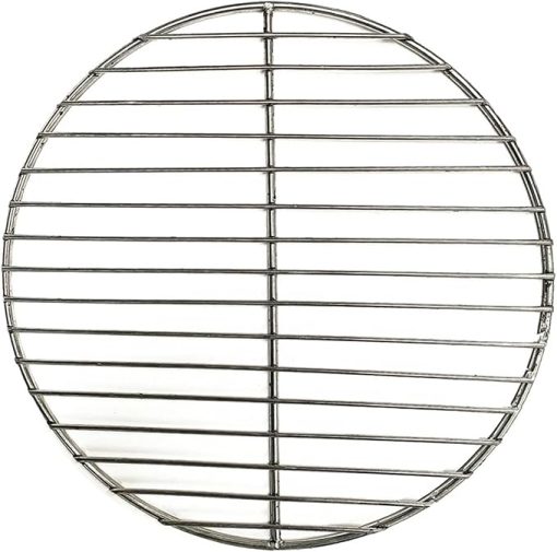 Baking Supplies, Grids Grates 304 Stainless Steel Round BBQ Grill Mesh Home Roast Nets Bacon Grill Tool Iron Nets Barbecue Accessories BBQ Mat Grid(35cm Diameter)