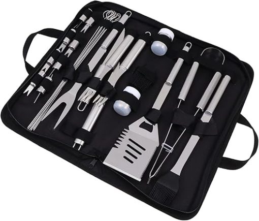 BBQ Grill Accessories Set BBQ Tools Kit Outdoor Barbecue Tools Grill Utensils Kit