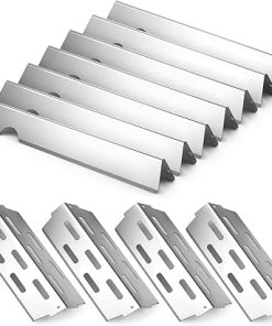 Grill Flavorizer Bars, Heat Deflectors Replacement Parts for Weber 66041, 66033, 66796, Weber Genesis II E-410, S-410, Genesis II LX E-440, S-440, 17” Stainless Steel Flavor Bars