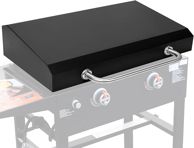 Griddle Lid for 28″ Blackstone Griddle, Hard Cover with Durable Handle – Heat Retaining, Fits 28″ Griddles Models 1517, 1853, 1605, 1803, 1839, 1856, 1885, 1924, 1983, 2094, 2137, 2145 Griddle Lid for 28" Blackstone Griddle, Hard Cover with Durable Handle – Heat Retaining, Fits 28" Griddles Models 1517, 1853, 1605, 1803, 1839, 1856, 1885, 1924, 1983, 2094, 2137, 2145