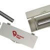 Standard Class X Plug Gage, Tool Steel, NoGo, 0.6400″ Range, 2″ Length 4