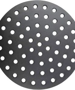 17 inch Round Cast Iron Fire Grate Replacement Parts for XLarge Big Green Egg,Fire Grate Bottom Grate Grill Parts for Weber 22" Charcoal Grill,XL Big Green Egg Accessories