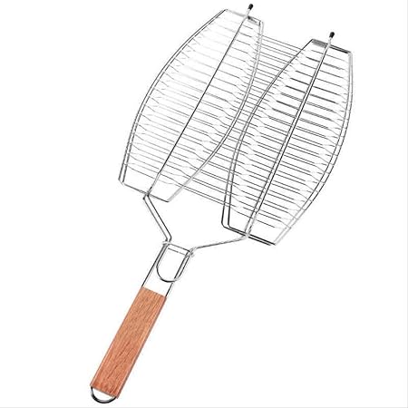 MaGiLL Grill Basket, Grilled Fish Clip Stainless Steel Grill Tool Grill Accessories MaGiLL Grill Basket, Grilled Fish Clip Stainless Steel Grill Tool Grill Accessories