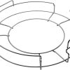 Replacement 1-Piece XL ConvEGGtorBasket Rack for Big Green Egg X-Large, BGE EGGpsnder Accessories - Easy Placement or Removal of Grill Heat Deflector or Cast Iron Plate Setter, Stainless Steel Rack