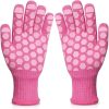 Gloves Oven Gloves Non-Slip Grilling Kitchen Gloves Barbecue Cooking Baking Women