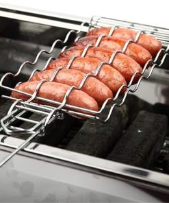 MaGiLL Grill Basket BBQ Tool Grilling Accessories Barbecue Rack for Vegetable Meat Steak Shrimp Holder Double The Comfort 2