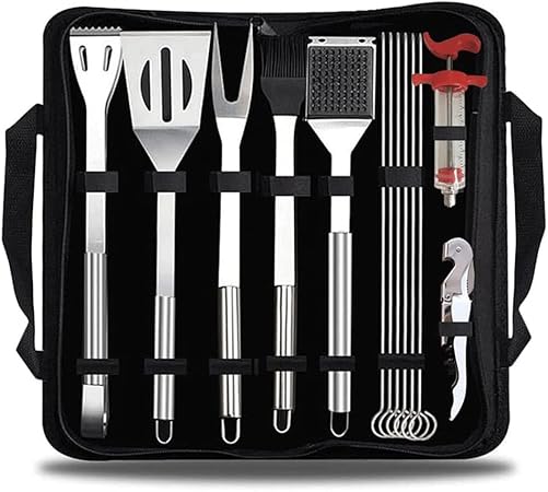 Grill Accessories, 13PCS BBQ Grill Set Grilling Accessories, Grill Utensils Set for Men Women, Meat Injector, BBQ Accessories Grill Accessories, 13PCS BBQ Grill Set Grilling Accessories, Grill Utensils Set for Men Women, Meat Injector, BBQ Accessories