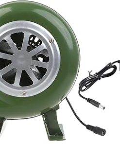 30W/40W/60W/80W BBQ Air Blower 12V Portable Electric BBQ Fan Outdoor Cooking Camping Hiking Picnics Tool Accessories