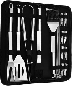 MaGiLL Accessories Kit Outdoor BBQ Tools Set Tools Griddle Accessories Set Stainless Steel Grill BBQ Spatula Kit