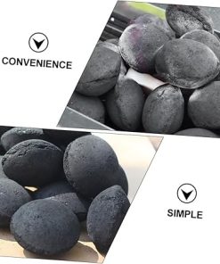Natural BBQ Charcoals Lightweight Camping Grill Tripod Outdoor Fire Pit BBQ Tools 2