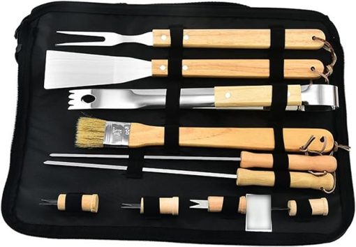 MaGiLL Tools Set Outdoor BBQ Tools Griddle Accessories Set Stainless Steel Grill BBQ Spatula Kit - Image 2