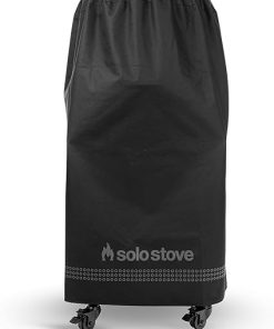 Solo Stove Pizza Oven Cart Cover | Pizza Oven Table Shelter, Protects from Rain, Snow, and Dust, Water Resistant Material: Solution-died Acrylic, Dia Top: 25 in, Dia Bottom: 42 in, Height: 42 in. 2