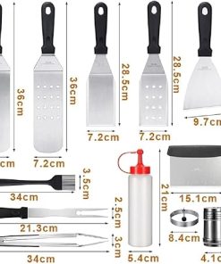 BBQ Grill Accessories Set for Men,Premium Grilling Accessories for Outdoor Camping, Complete BBQ Tools for Father’s Day,Thanksgiving,Christmas. 2
