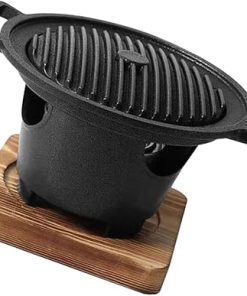 Grilling Plate Furnace Mini Portable Grill Barbecue Rack Bbq Tools Set