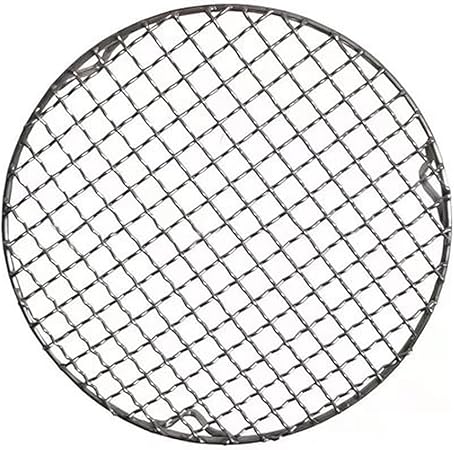 Stainless Steel Round Cooling Rack – BBQ Grill Mesh for Outdoor Barbecue Cooking(D25cm) Stainless Steel Round Cooling Rack - BBQ Grill Mesh for Outdoor Barbecue Cooking(D25cm)
