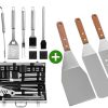 ROMANTICIST 23pc Must-Have BBQ Grill Accessories Set Bundle with Professional 8PC Griddle Accessories Kit - Heavy Duty Stainless Steel Grill Spatula Set for Grill Griddle Hibachi Flat Top