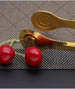 BBQ grill tongs, Grill Clip Stainless Steel Food Clip Hotel Restaurant Buffet Utility Clip Gold 20×3.2cm 2