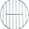 BBQ Grill Mesh Stainless Steel round BBQ Grill Mesh Home Roast Nets Bacon Grill Tool Iron Nets barbecue accessories non-stick BBQ Mat Grid(25.8cm) 4