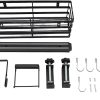 Griddle Caddy,Portable BBQ Accessories Organizer Side Seasoning Storage Rack Picnic Condiment Utensil Caddy for Outdoor Camping