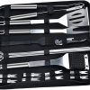 Grill Accessories Set 12pcs BBQ Tools Kit with Stainless Steel Utensils and Storage Bag 3