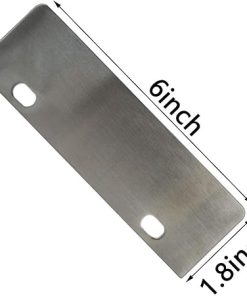 LRui Stainless Steel Grill Scraper 6″ Replacement Blade Pack of 4 Heavy Duty Outdoor BBQ Grill Cleaning Tools & Accessories 2