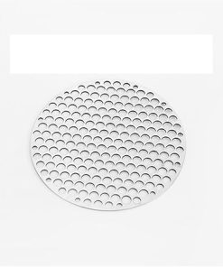 BBQ Grill mesh Stainless Steel Round BBQ Net Grill Mesh Roast Nets Bacon Grill Tool Iron Nets Camping Barbecue Accessories Grid Rack Universal