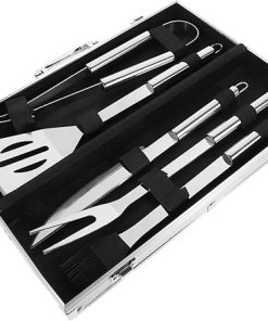 BESPORTBLE Stainless Steel BBQ Tools Set Grill Utensils Kit for Outdoor Grill Multi-Functional BBQ Accessories