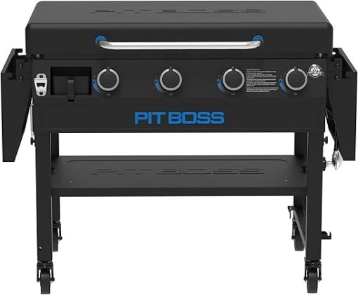 Pit Boss 10963 4-Burner Gas Griddle, Black - Image 2