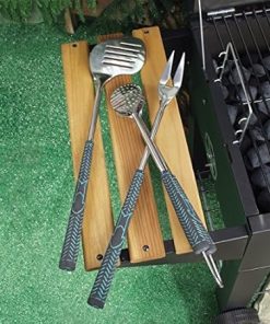 Charcoal Companion Golf Club 3-Piece Barbecue Tool Set 2
