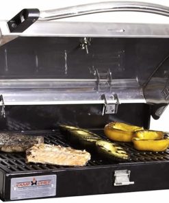 Camp Chef BBQ Grill Box - Outdoor Grill Box for Grill Accessories - 14" x 16", Stainless Steel Lid