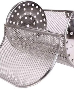 Air Fryer Grill Accessory Air Fryer Accessory Oven Stainless Steel Roast Basket Rotary Nuts Beans Peanut Basket BBQ Non-Stick Grill Bakeware 2