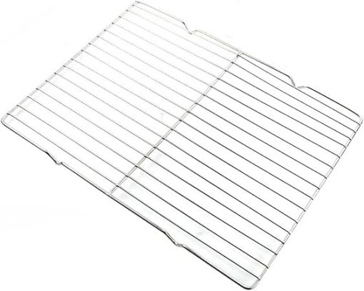 BBQ 1pcs Stainless Steel Outdoor Barbecue Grill Water Filter Rack Bread Cooling Net Oil Filter Net Accessories Accessories(Silver 35X24CM 1PC)