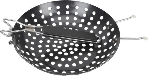 Outdoor Nonstick Pan with Holes Reusable Grilling Skillet for Parties Picnics and Gatherings Easy to Clean for Use