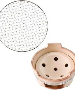 Balacoo Barbecue Tool Bbq Net for Charcoal Stove Outdoor Barbecue Stove Accessory