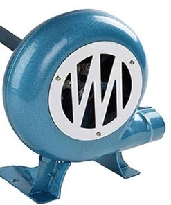 Hand Crank Blacksmith Forge Blower - Iron Gear Popcorn Fan Manual Fan, with Duct Iron Gear Manual BBQ Air Blower, for Camping Boiler Outdoor Cooking Accessories, Easy to Carry(Size:150W)