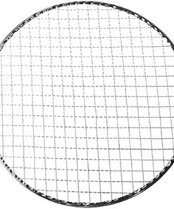 BBQ Grill Grate, BBQ Grill Mesh, BBQ Barbecue Grill Basket Mesh Wire Net Meat Fish Vegetable Tool (Silver 30cm)