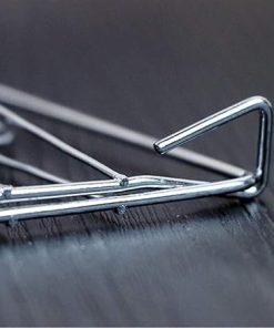 Barbecue Grilling Basket,Grilled Fish Clip Barbecue Fish Clip Net Clip Stainless Steel Appliances Tool Splint Accessories 2