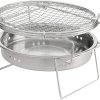 2Pcs Non – Stick BBQ Grill Rack | Sturdy Iron Steak Roasting Rack for Oven/Grill/Camping | Oxidation – Proof & High Heat Tolerant Outdoor Barbecue Accessories 3