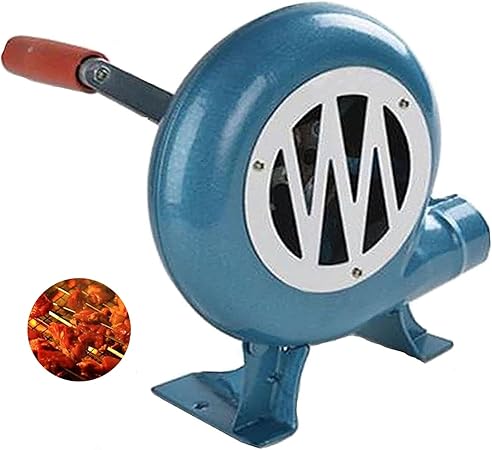 Hand Crank Blacksmith Forge Blower – Iron Gear Popcorn Fan Manual Fan, Heavy Duty Manual Forge Blower, Cooking Manual BBQ Air Blower, for Camping Picnic Stove Barbecue Fire Bellows Accessories ( Size Hand Crank Blacksmith Forge Blower - Iron Gear Popcorn Fan Manual Fan, Heavy Duty Manual Forge Blower, Cooking Manual BBQ Air Blower, for Camping Picnic Stove Barbecue Fire Bellows Accessories ( Size