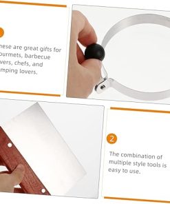 Happyyami Grill Utensils Set 12 in 1 BBQ Grill Accessories Set Portable Barbecue Tools for Outdoor Stainless Steel BBQ Kit 2