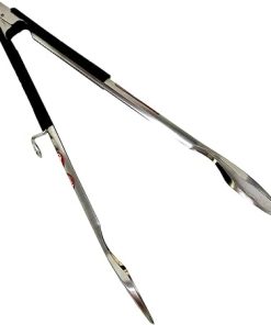 FIREDISC Ultimate Gripping Weapon 20-in. Stainless Steel Tongs with High Heat Handle TCGTONG, Stainless Steel Cooking Utensil, BBQ Accessory, and Grilling Accessory, Cooking Tongs and Serving Utensil