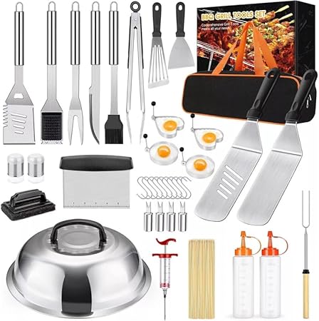 Griddle Accessories Kit 136 Pcs for with Melting Dome & Burger Press 2 Griddle Accessories Kit 136 Pcs for with Melting Dome & Burger Press - Image 2