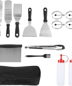 Stainless Steel BBQ Kit NonStick Grill Tool for Home and Outdoor Parties 2