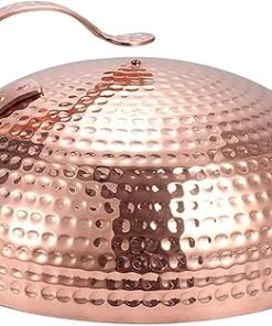 Teppanyaki lid cover for melting cheese on hamburgers and pizza,-C||28 * 12cm